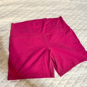 Lululemon Pink Biker Shorts